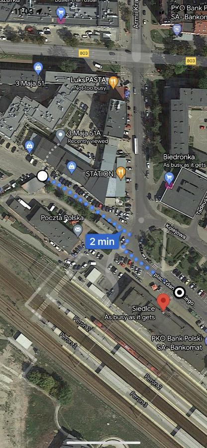 60 - Apartamenty Siedlce - Nowy Apartament W Centrum Przy Ul 3 Maja 51A 外观 照片